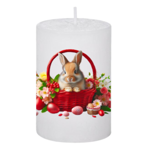 Κερί Πασχαλινό - Happy Εaster 65, 5x7.5cm - αρωματικά κεριά