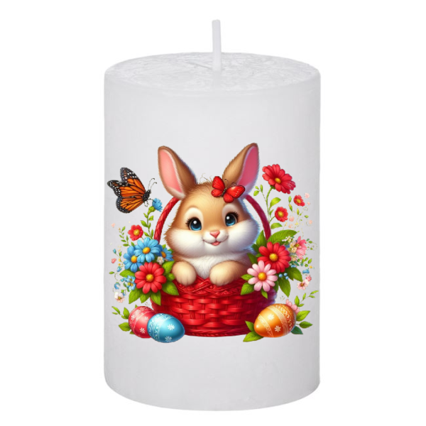 Κερί Πασχαλινό - Happy Εaster 72, 5x7.5cm - αρωματικά κεριά