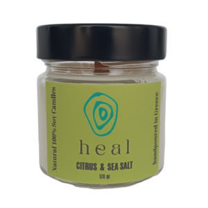 Citus Sea Salt φυσικό κερί σόγιας - αρωματικά κεριά