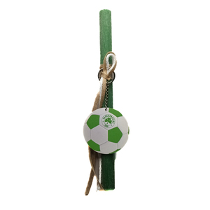 Λαμπάδα αρωματική σε πράσινο χρώμα με μπρελόκ ΠΑΝΑΘΗΝΑΪΚΟΣ _σχ.3 - λαμπάδες, σπορ και ομάδες - 2
