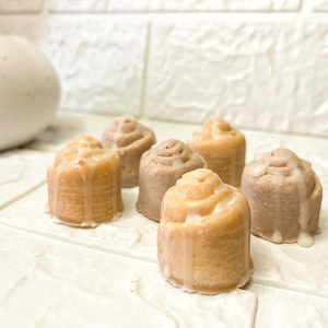 Wax Melts με Άρωμα Cinnamon Rolls 6τμχ. 80γρ. - Elite Bun's Affair - κερί, αρωματικά κεριά, φυτικό κερί, αρωματικό χώρου, waxmelts