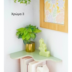 Διακοσμητικά ράφια γωνία τοίχου - ξύλο, διακοσμητικό παιδικού δωματίου - 3