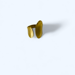 Δαχτυλίδι χρυσό - ατσάλι, αυξομειούμενα