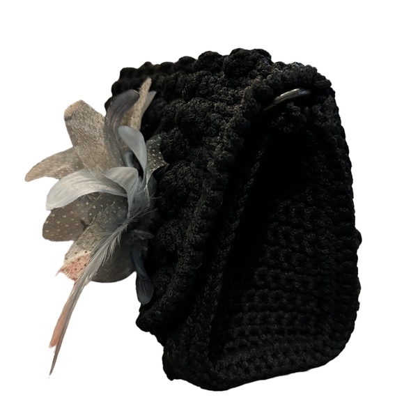 Crochet Bag Chloe - νήμα, ώμου, all day, πλεκτές τσάντες - 3