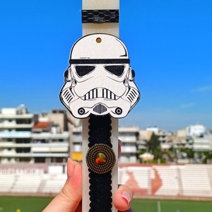 Χειροποίητη αρωματική λαμπάδα 30cm με θέμα "Star Wars Darth Vader " - αγόρι, λαμπάδες, για ενήλικες, παιχνιδολαμπάδες - 2