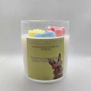 Easter Candle ΤΣΟΥΡΕΚΙ 220gr. - διακοσμητικά, soy candle