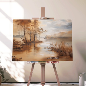 Brown Lake - πίνακες & κάδρα, αφίσες, DIY, πίνακες ζωγραφικής, σχέδια ζωγραφικής - 5