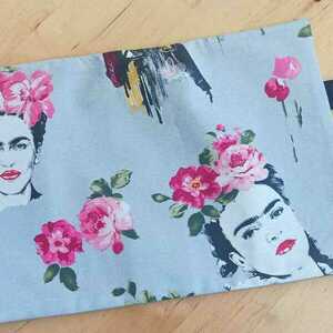 Θήκη βιβλίου Frida Kahlo - ύφασμα, βαμβάκι, θήκες βιβλίων, frida kahlo - 3