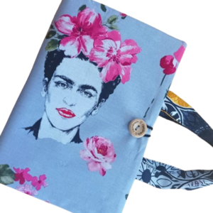 Θήκη βιβλίου Frida Kahlo/Mandala - ύφασμα, βαμβάκι, θήκες βιβλίων, frida kahlo