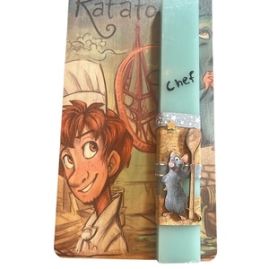 Πασχαλινή λαμπάδα με διακοσμητικό τοίχου, Ρατατουης - αγόρι, λαμπάδες, σετ, για παιδιά, ήρωες κινουμένων σχεδίων
