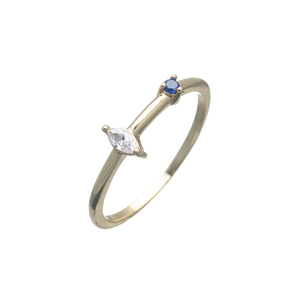 Μίνιμαλ Λεπτό Δαχτυλίδι με Κρύσταλλα - 925 Sterling Silver Ring | The Gem Stories Jewelry - επιχρυσωμένα, ασήμι 925, σταθερά, χεριού