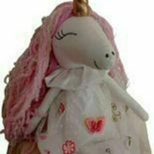 unicorn μονοκερος κούκλα μεγάλος one of a kind 90cm - κορίτσι, λούτρινα
