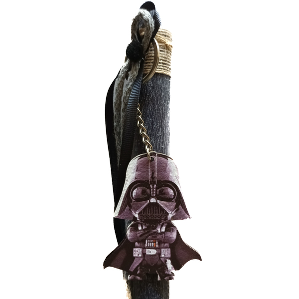 Λαμπάδα αρωματική σε μαύρο χρώμα με μπρελόκ Darth Vader STAR WARS - αγόρι, λαμπάδες - 2