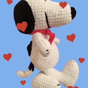 Πλεκτό χειροποίητο σκυλάκι ήρωας amigurumi - 5