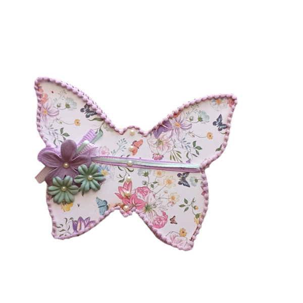 Ξύλινη διακοσμητική πεταλούδα μεγάλη - κορίτσι, διακοσμητικά, για παιδιά, για ενήλικες, για εφήβους