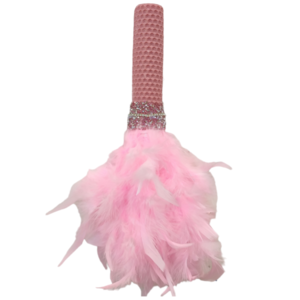 Λαμπάδα από μελισσοκέρι σε ροζ με φτερά - Γυναικεία/εφηβική - κορίτσι, λαμπάδες, μπαλαρίνες, για ενήλικες, πριγκίπισσες