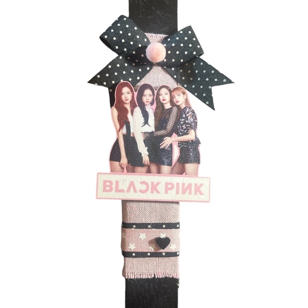 Σετ λαμπάδα Blackpink με διακοσμητικό μαγνητάκι - κορίτσι, λαμπάδες, για παιδιά, για εφήβους