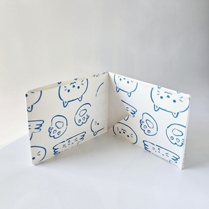 Eco-friendly πορτοφόλι τσέπης γάτα / Paper wallet cat - χαρτί, γάτα, πορτοφόλια, δώρο γεννεθλίων - 3