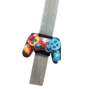 Πασχαλινή λαμπάδα PlayStation με ρολόι τοίχου Grey - αγόρι, λαμπάδες, σετ, για παιδιά, games - 2