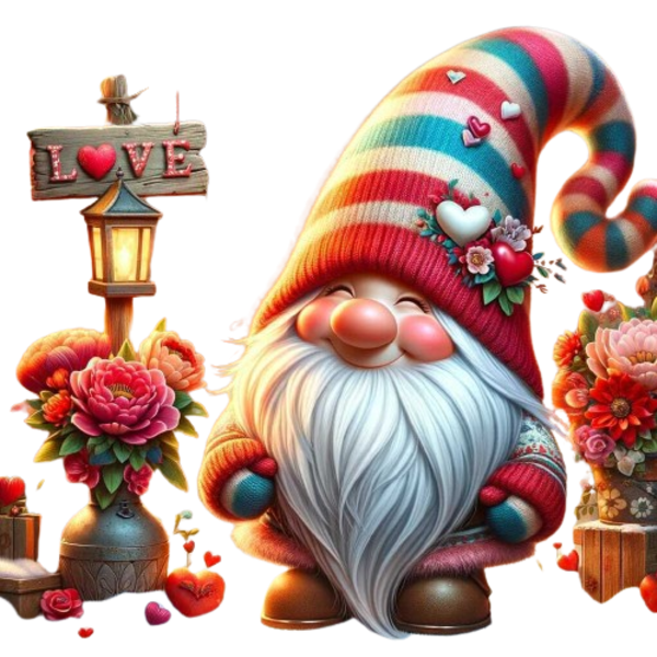 Κερί Lovely Gnomes 81 - Love, 5x7.5cm - αρωματικά κεριά - 2