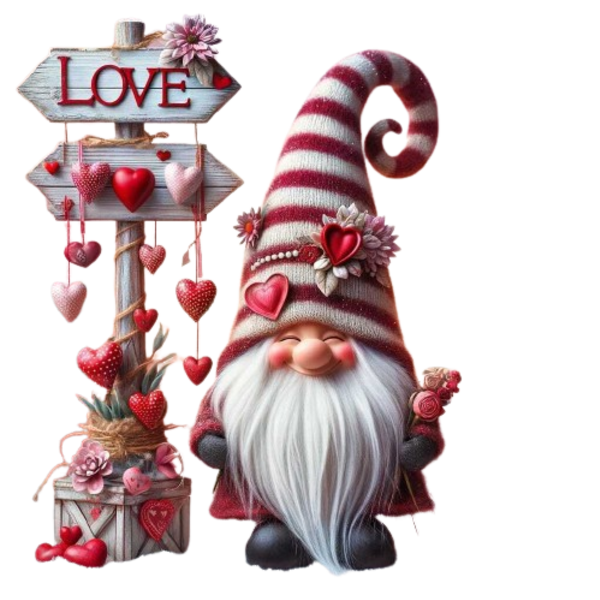 Κερί Lovely Gnomes 79 - Love, 5x7.5cm - αρωματικά κεριά - 2