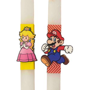 Super Mario and princess - λαμπάδες, σετ, για ενήλικες, games