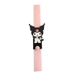 Αρωματική λαμπάδα Kuromi ροζ 32 εκ. - κορίτσι, λαμπάδες, για παιδιά, ήρωες κινουμένων σχεδίων - 4