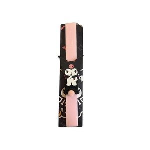 Σετ αρωματική λαμπάδα Kuromi ροζ 32 εκ. με καδράκι - κορίτσι, λαμπάδες, για παιδιά, ήρωες κινουμένων σχεδίων - 2