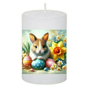 Κερί Πασχαλινό -Happy Εaster 102 5x7.5cm - αρωματικά κεριά