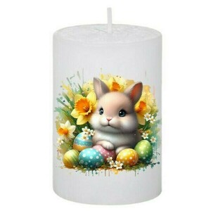 Κερί Πασχαλινό -Happy Εaster 106 5x7.5cm - αρωματικά κεριά