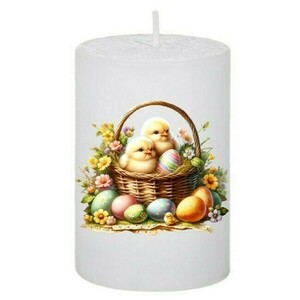 Κερί Πασχαλινό -Happy Εaster 108 5x7.5cm - αρωματικά κεριά