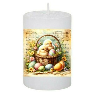 Κερί Πασχαλινό -Happy Εaster 109 5x7.5cm - αρωματικά κεριά