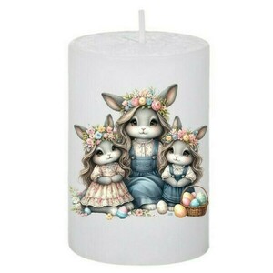 Κερί Πασχαλινό -Happy Εaster 110 5x7.5cm - αρωματικά κεριά