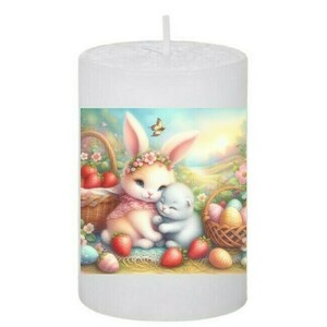 Κερί Πασχαλινό -Happy Εaster 117, 5x7.5cm - αρωματικά κεριά