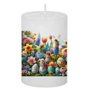Κερί Πασχαλινό -Happy Εaster 121, 5x7.5cm - αρωματικά κεριά