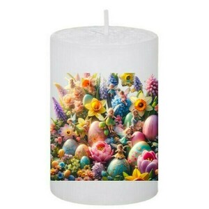 Κερί Πασχαλινό -Happy Εaster 122, 5x7.5cm - αρωματικά κεριά