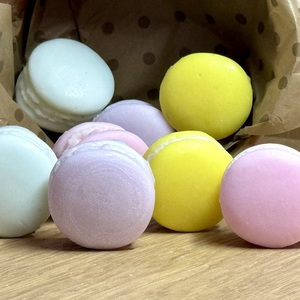 Macaron…Αρωματικά wax melts από φυτικό κερί σόγιας! 140 gr - αρωματικά κεριά, waxmelts, soy candles - 3