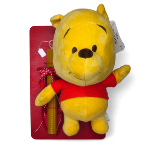 Λαμπάδα κηρύθρα με αρκουδάκι Winnie the Pooh - λαμπάδες, λούτρινα, ήρωες κινουμένων σχεδίων, για μωρά, παιχνιδολαμπάδες