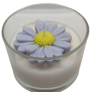 Χειροποίητο φυτικό κερί σόγιας με άρωμα πασχαλιάς - αρωματικά κεριά