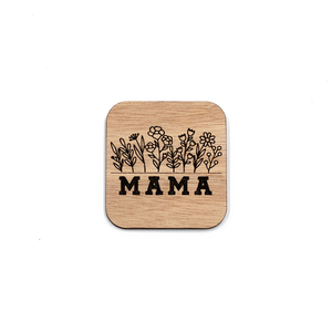 Μαγνητάκι MAMA - ξύλο, μαμά, μαγνητάκια ψυγείου, ημέρα της μητέρας