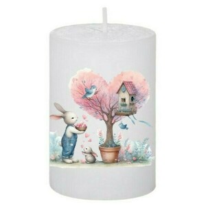 Κερί Λαγουδάκια -Happy Bunnies 5, 5x7.5cm - αρωματικά κεριά