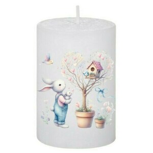 Κερί Λαγουδάκια -Happy Bunnies 7, 5x7.5cm - αρωματικά κεριά