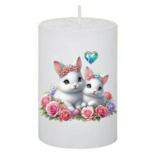 Κερί Λαγουδάκια - Bunnies 15, 5x7.5cm - αρωματικά κεριά
