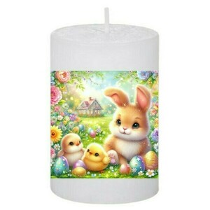 Κερί Πασχαλινό -Happy Εaster 148, 5x7.5cm - αρωματικά κεριά