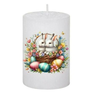Κερί Πασχαλινό -Happy Εaster 180, 5x7.5cm - αρωματικά κεριά