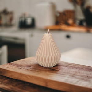 Pear Candle Αρωματικό Κερί σε διάφορα χρώματα - αρωματικά κεριά, κεριά, δώρα για γυναίκες - 3