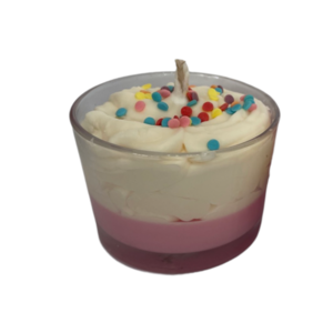 Χειροποίητο αρωματικό κερί ”Cupcake” Salted Caramel 250ml - χειροποίητα, αρωματικά κεριά, πρακτικό δωρο