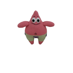 Πλεκτό κουκλάκι ήρωας αστερίας - λούτρινα, amigurumi, για παιδιά, ήρωες κινουμένων σχεδίων, δώρο γεννεθλίων