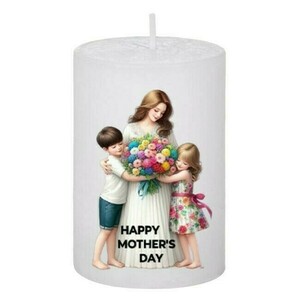 Κερί Γιορτή της Μητέρας - Μοther's Day 5, 5x7.5cm - αρωματικά κεριά