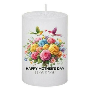 Κερί Γιορτή της Μητέρας - Μοther's Day 33, 5x7.5cm - αρωματικά κεριά